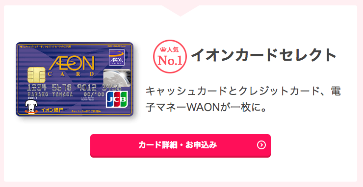 お得な申込み方法 イオンカードは 30日は買い物代金が5 Off 常にポイント2倍